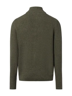 Nils Sundström Herren Strickpullover in oliv