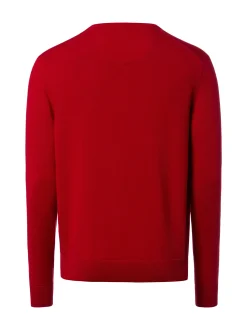 Nils Sundström Herren Strickpullover in rot