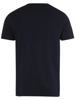Nils Sundström Herren T-Shirt in denim - Ärmel: kurzarm