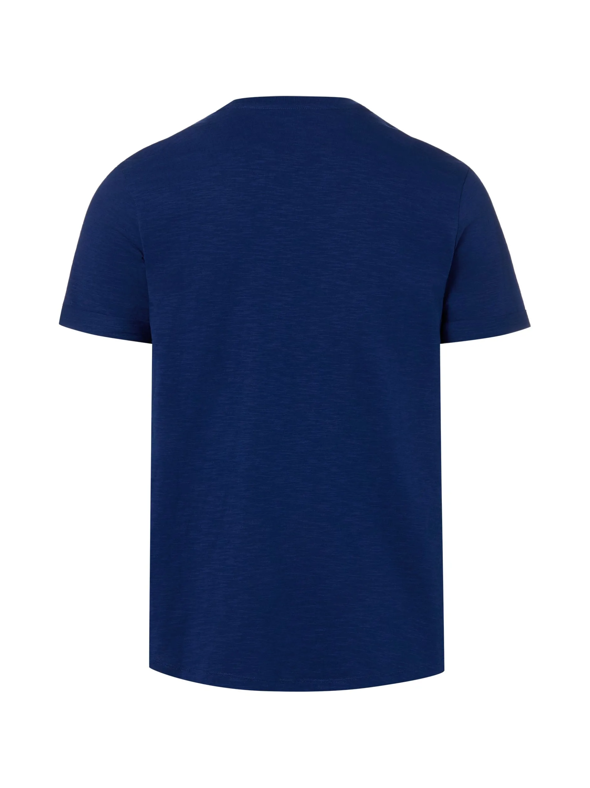 Nils Sundström Herren T-Shirt in indigo weiß