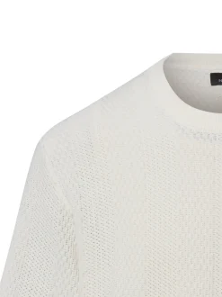 Nils Sundström Herren T-Shirt - NSTravis in ecru