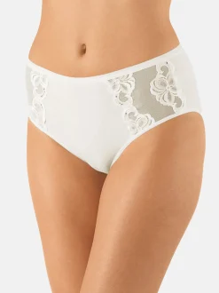 Nina von C. Damen Hüftslip - 5er Pack Basic in beige
