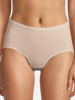 Nina von C. Damen Taillen Slip - 3er Pack Basic in beige