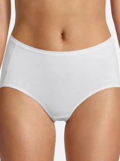 Nina von C. Damen Taillen Slip - 3er Pack Basic in weiß