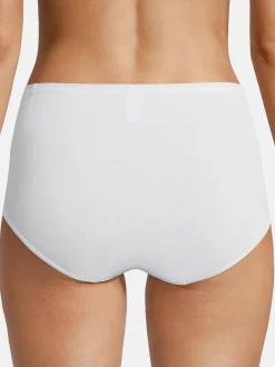 Nina von C. Damen Taillen Slip - 3er Pack Basic in weiß