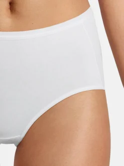 Nina von C. Damen Taillen Slip - 3er Pack Basic in weiß