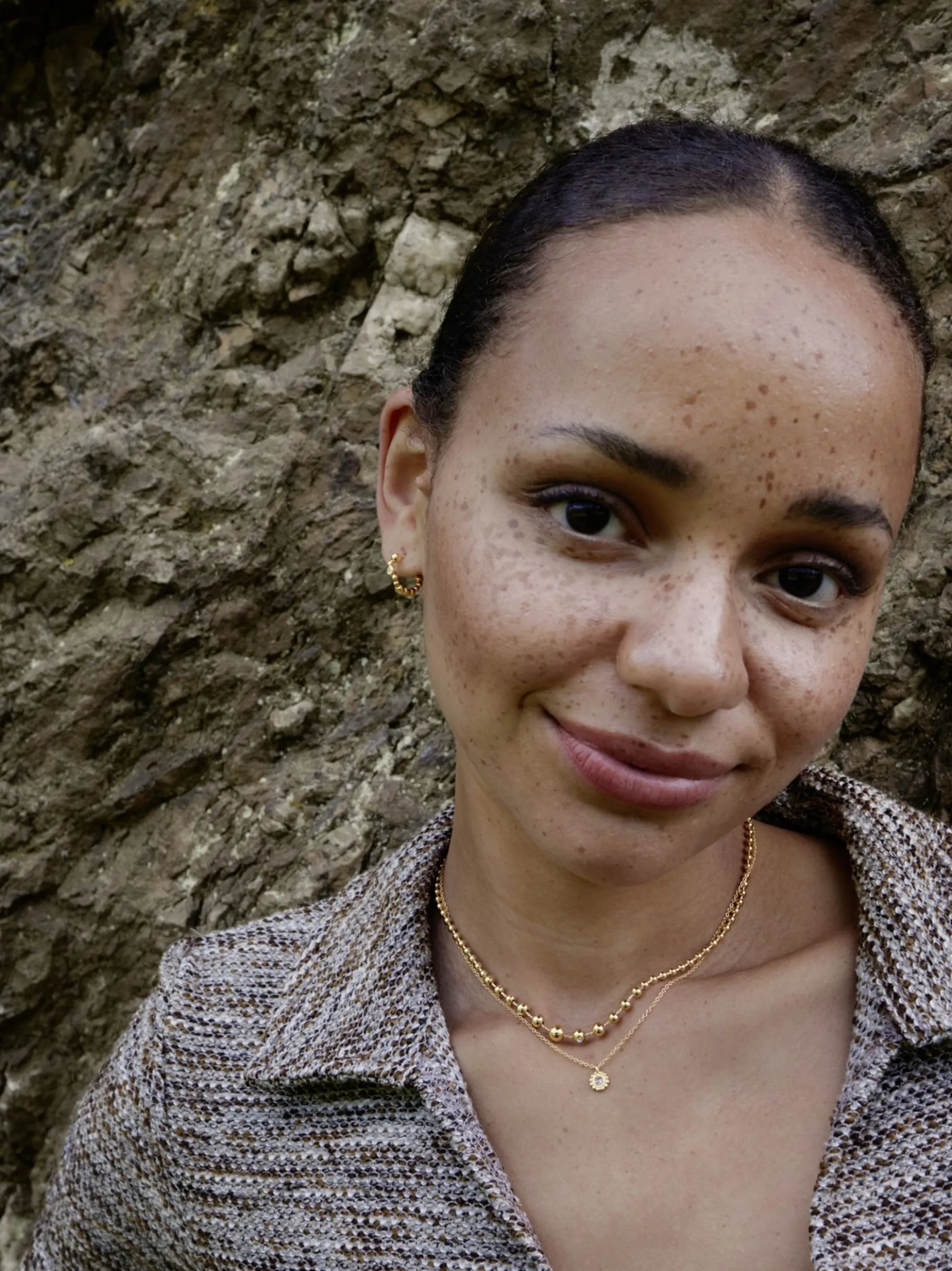 NOELANI Damen Collier in gold
