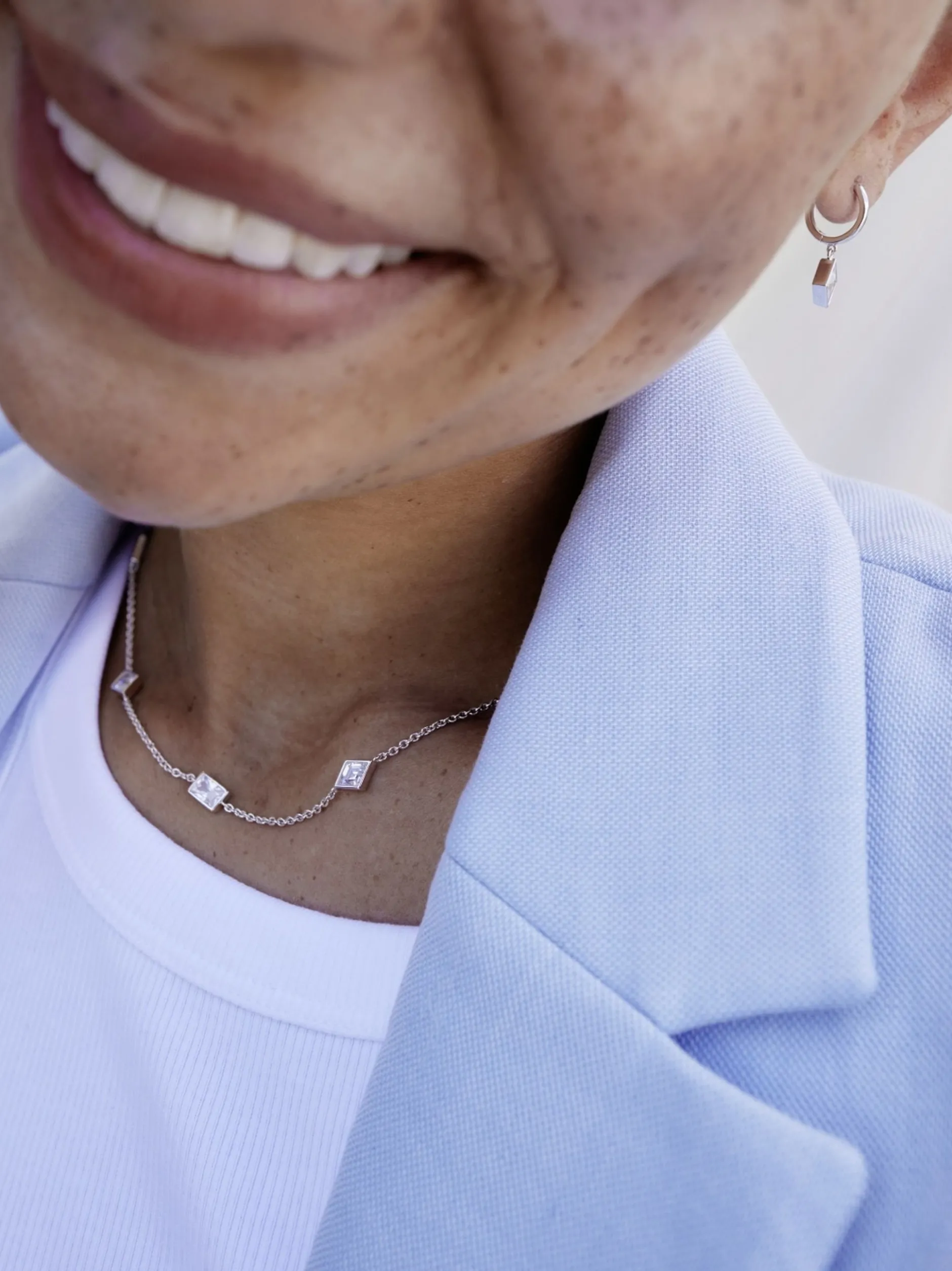 NOELANI Damen Creolen in silber