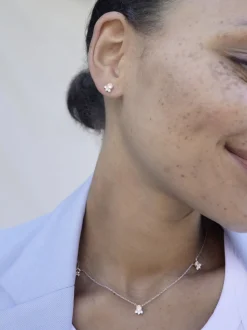 NOELANI Damen Kette mit Anhänger in silber