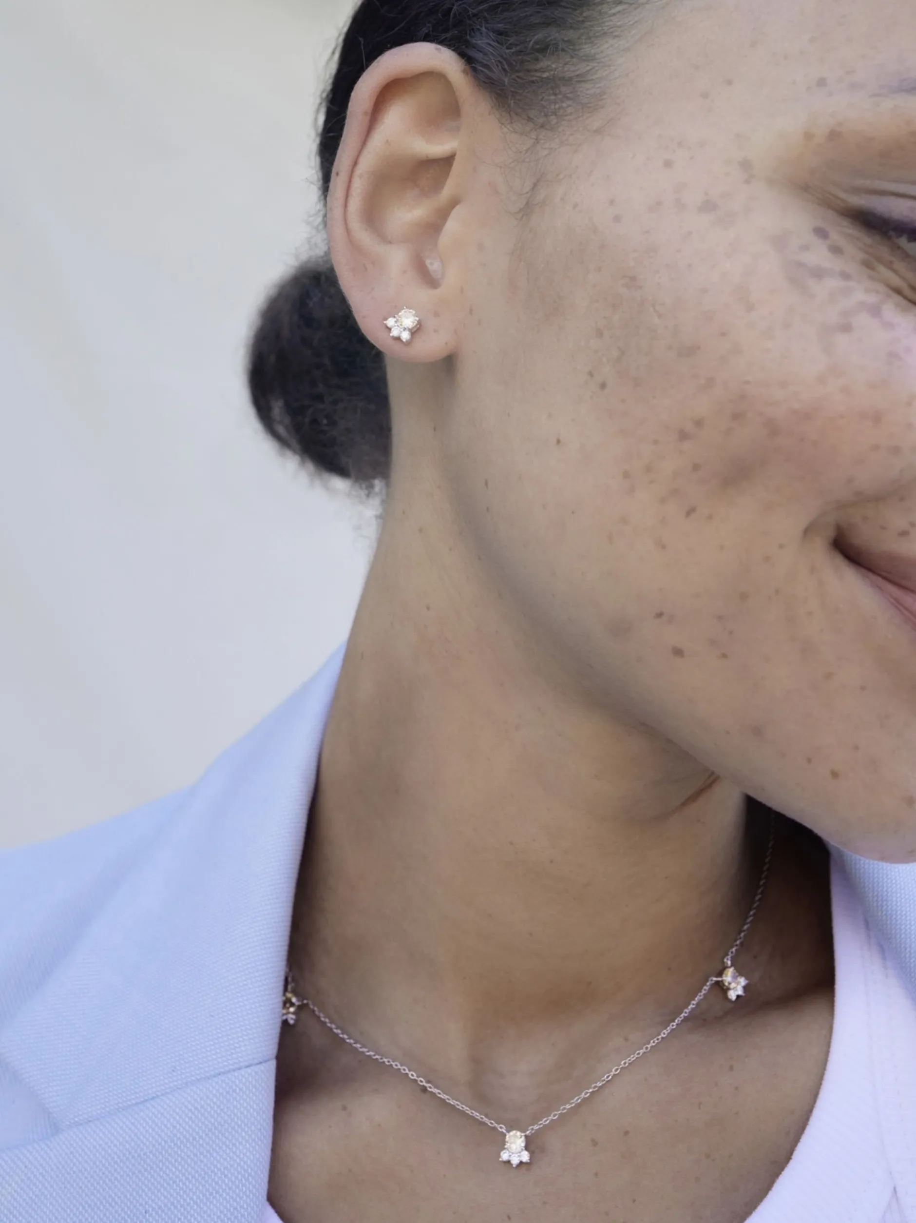 NOELANI Damen Kette mit Anhänger in silber