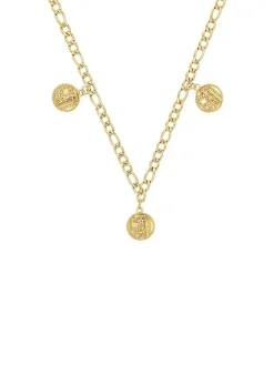 NOELANI Damen Kette mit Anhänger in gold