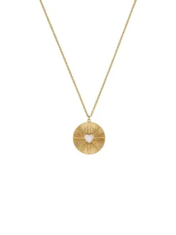 NOELANI Damen Kette mit Anhänger in gold