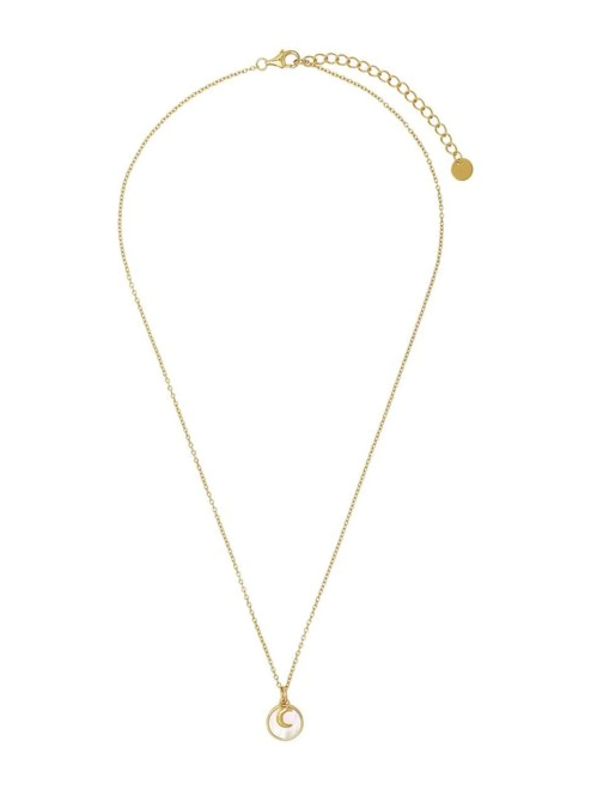 NOELANI Damen Kette mit Anhänger in gold