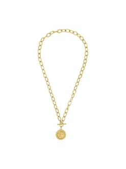 NOELANI Damen Kette mit Anhänger in gold