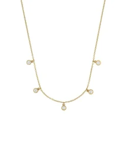 NOELANI Damen Kette mit Anhänger in gold