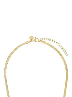NOELANI Damen Kette mit Anhänger in gold