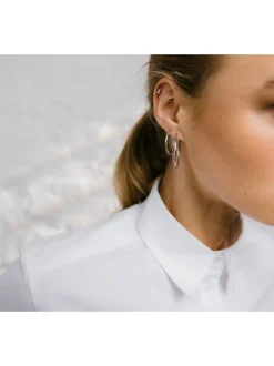 NOELANI Damen Ohrstecker in silber