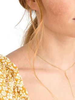 NOELANI Damen Y-Collier in gold