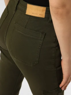 Noisy May Damen Jeans - NMMoni in khaki