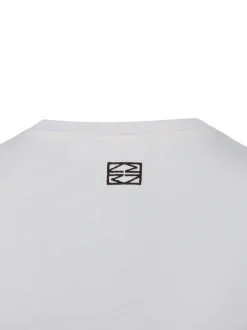 Noisy May Damen Shirt - NMLega in weiß - Ärmel: ohne Arm