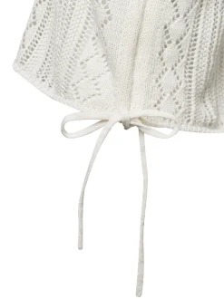 Noisy May Damen Strickpullover - NMLuna in ecru