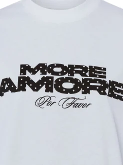 Noisy May Damen T-Shirt - NMCali in weiß schwarz