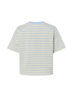 Noisy May Damen T-Shirt - NMEmber in vanille hellblau