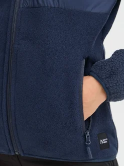 North Bend Damen Fleecejacke - NBMattea in marine