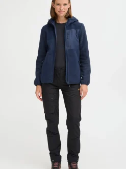 North Bend Damen Fleecejacke - NBMattea in marine