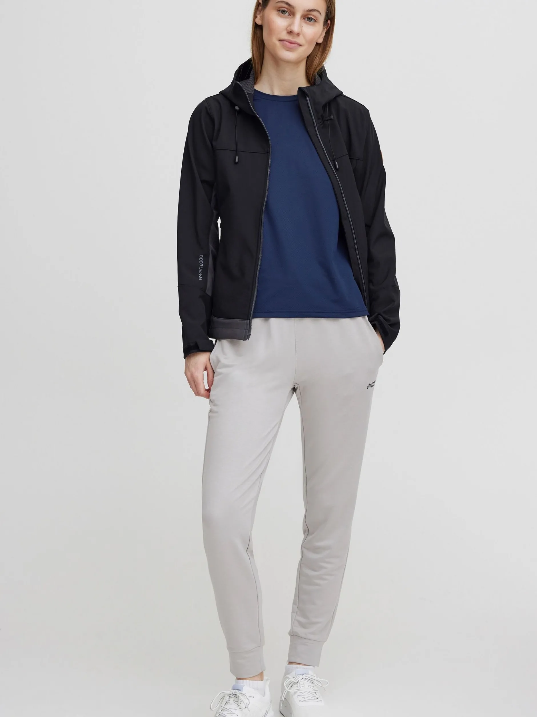 North Bend Damen Jogginghose - NBBraida W in grau