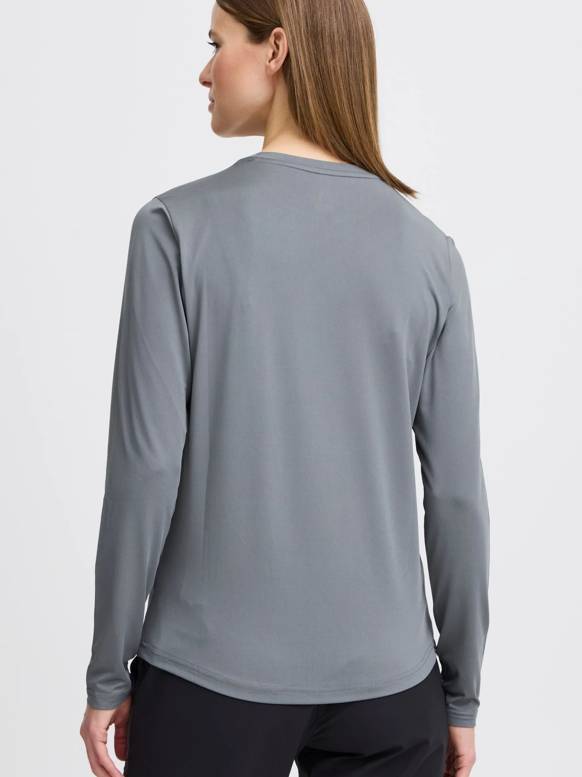 North Bend Damen Longsleeve - NBTergola W in grau