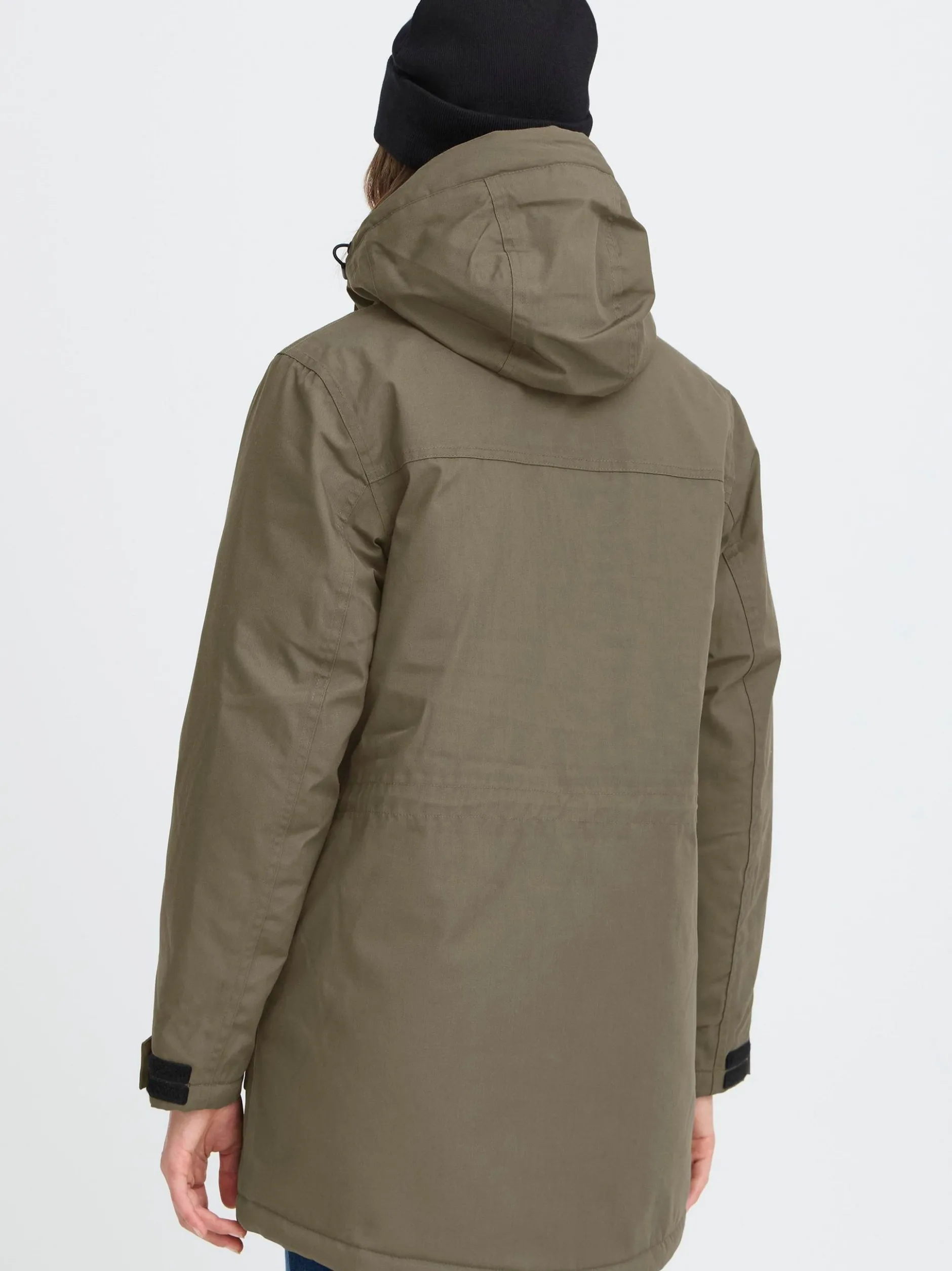 North Bend Damen Outdoorjacke - NBWanda in schlamm