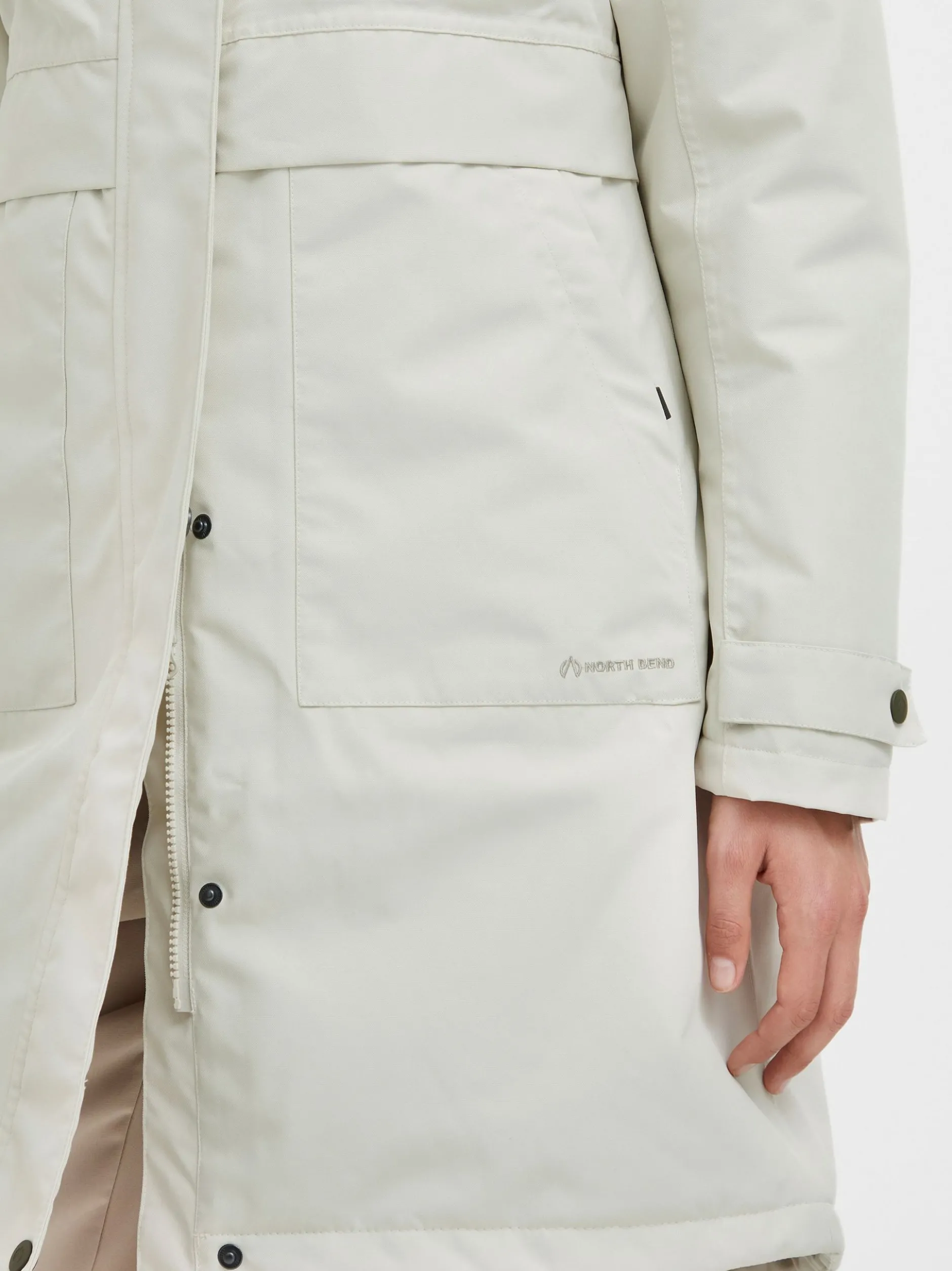 North Bend Damen Parka in beige