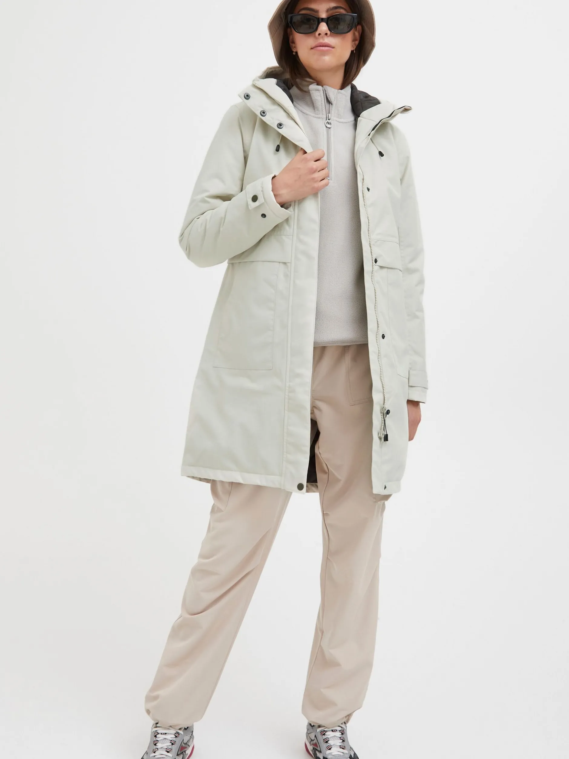 North Bend Damen Parka in beige