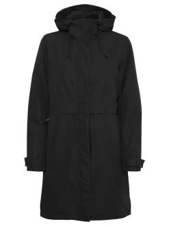 North Bend Damen Parka in schwarz