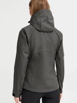 North Bend Damen Softshelljacke - NBRosa in grau