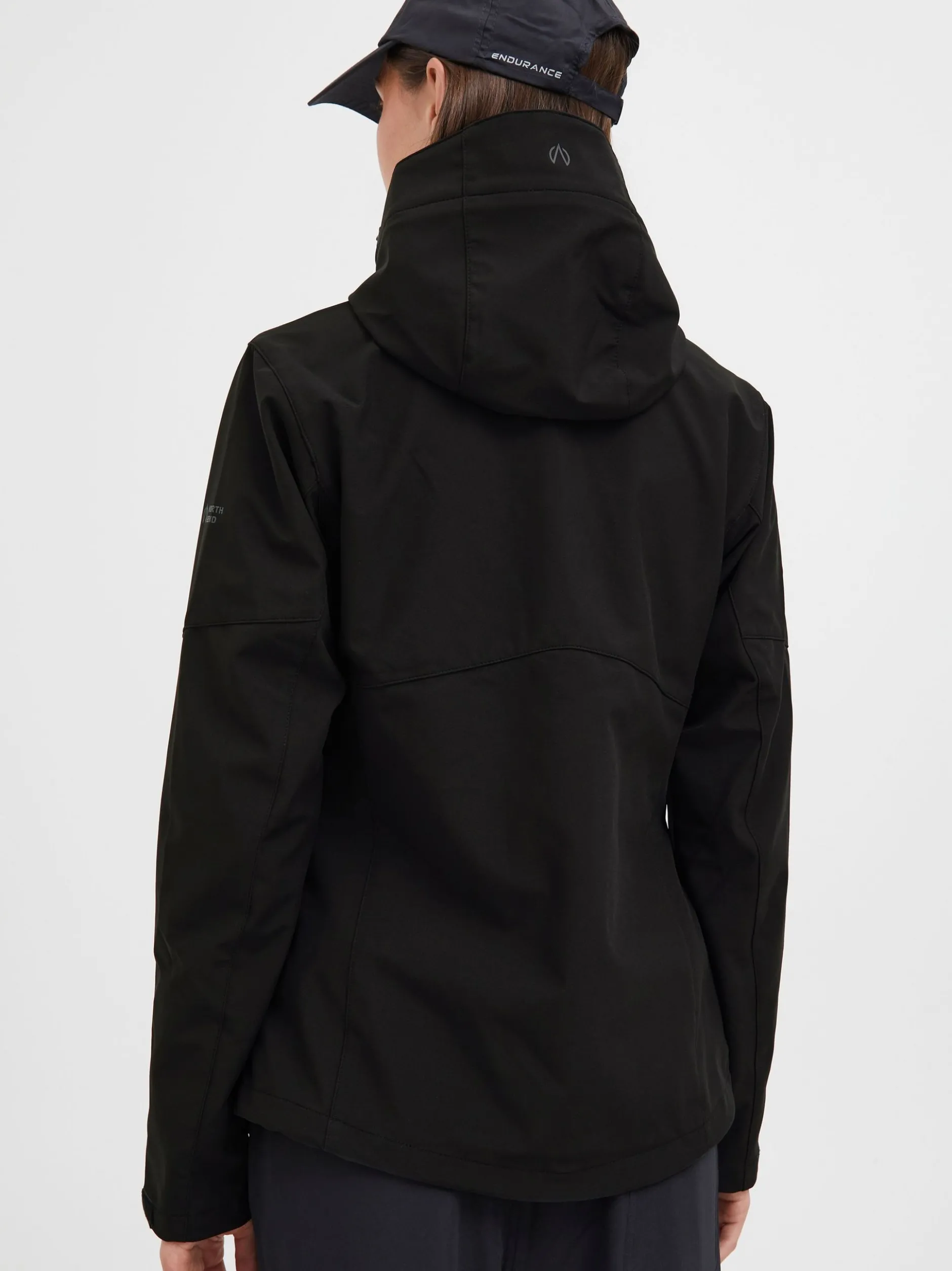 North Bend Damen Softshelljacke - NBRosa in schwarz