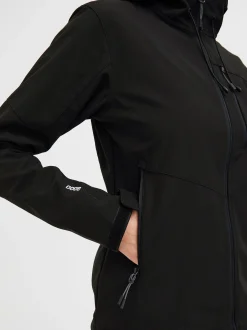 North Bend Damen Softshelljacke - NBRosa in schwarz