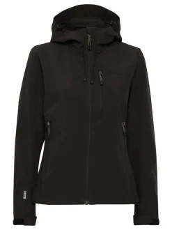 North Bend Damen Softshelljacke - NBRosa in schwarz