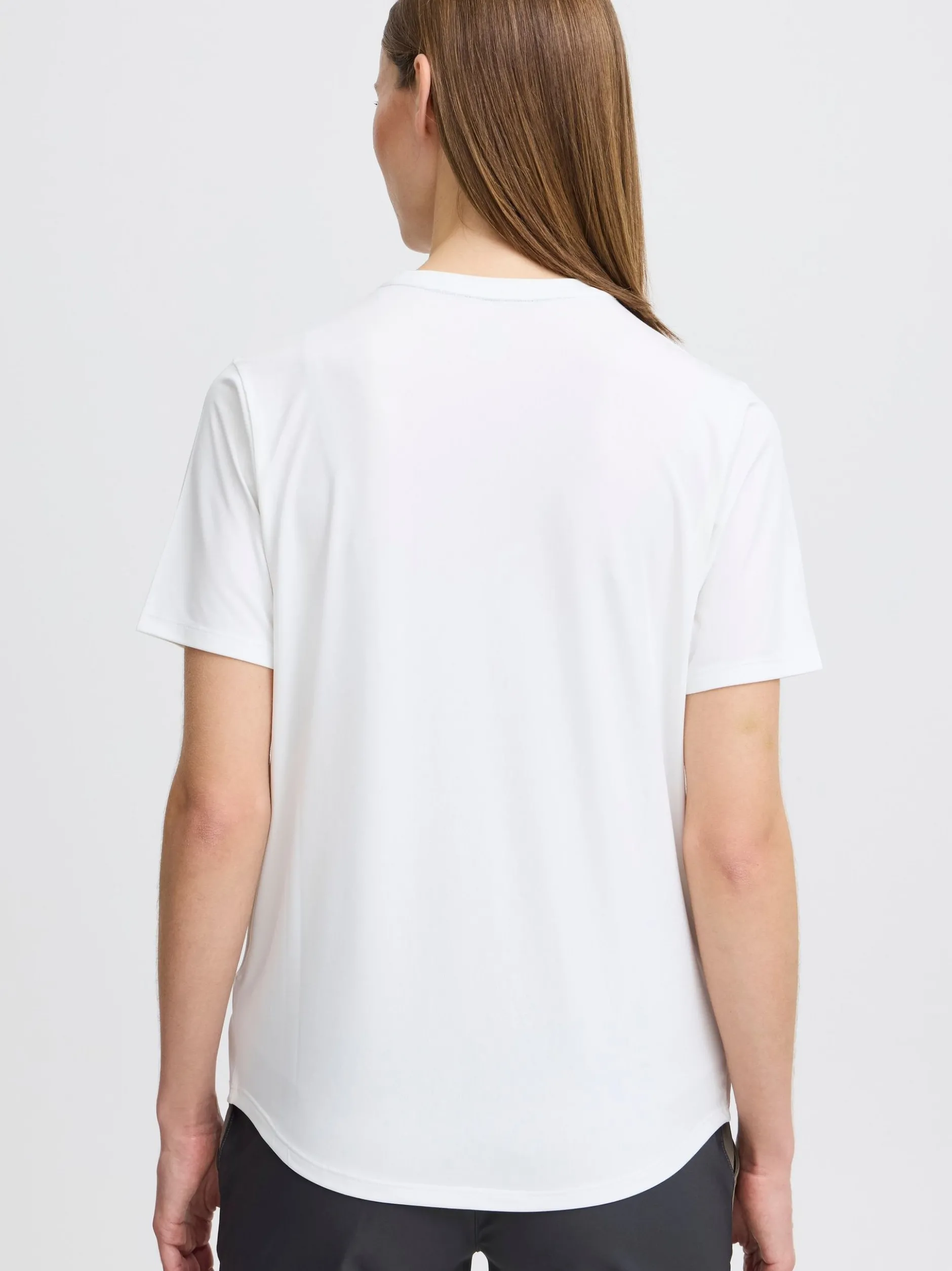 North Bend Damen T-Shirt - NBTaga in weiß