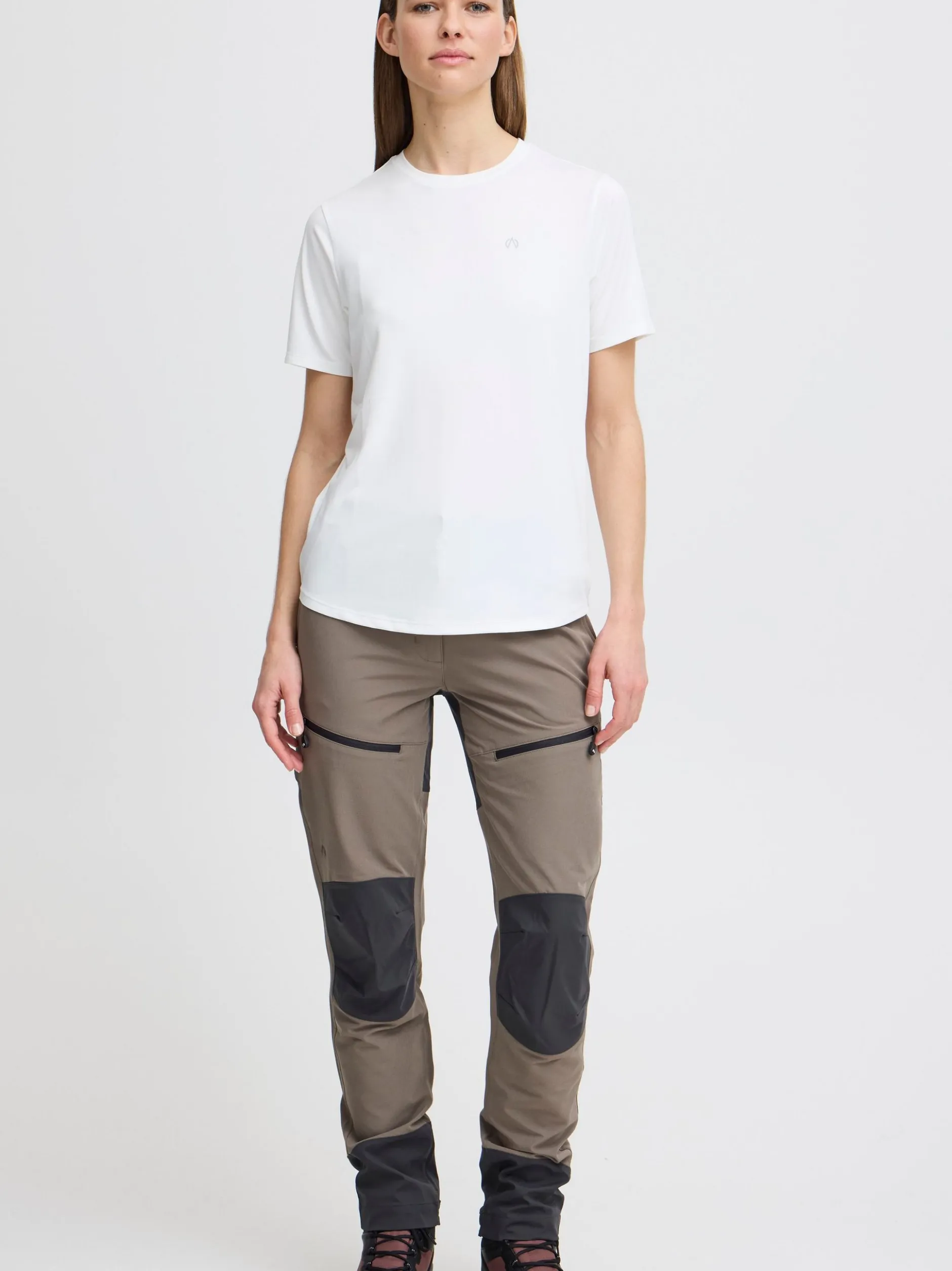North Bend Damen T-Shirt - NBTaga in weiß