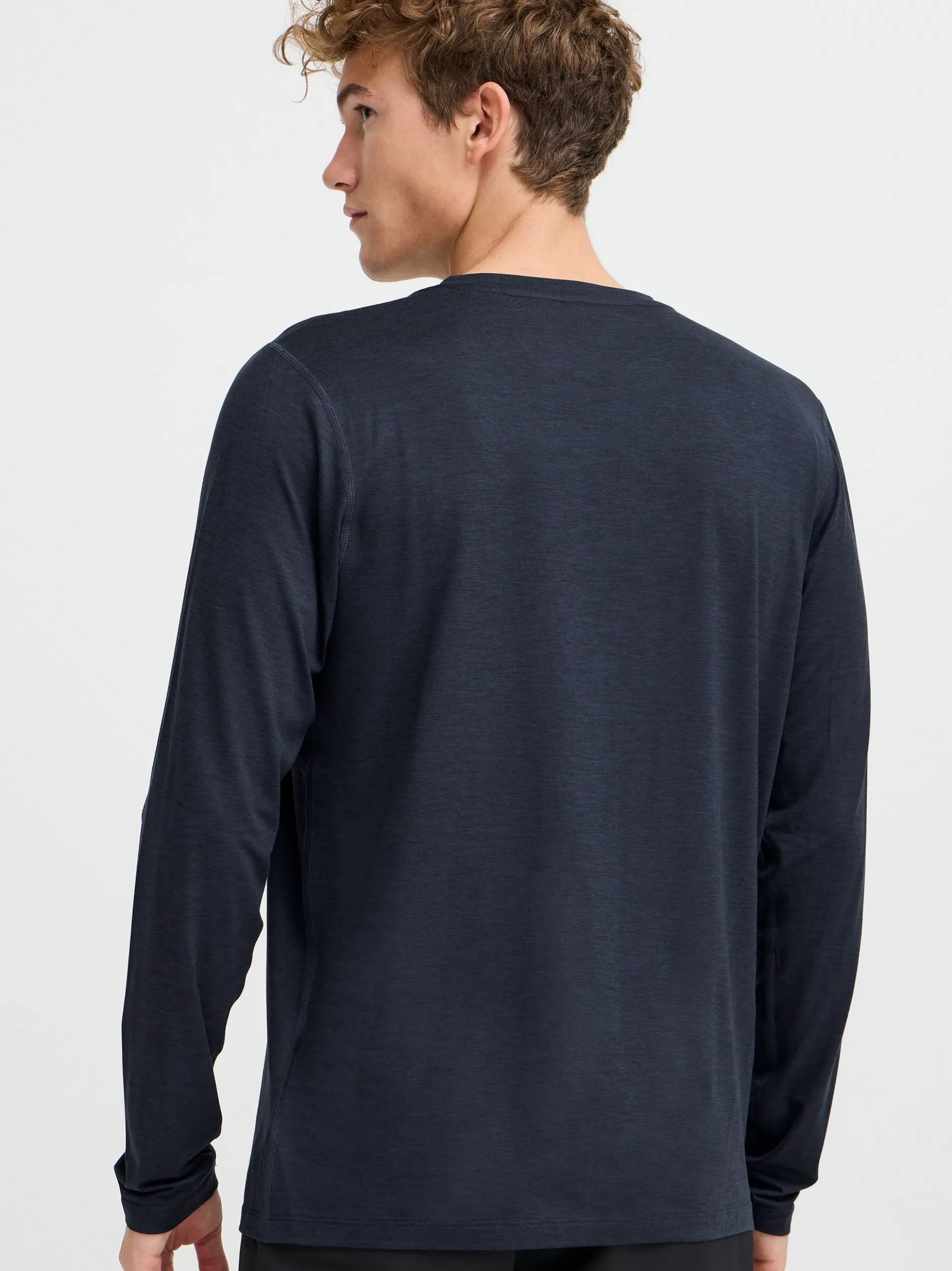 North Bend Herren Langarmshirt - NBAdreon in blau
