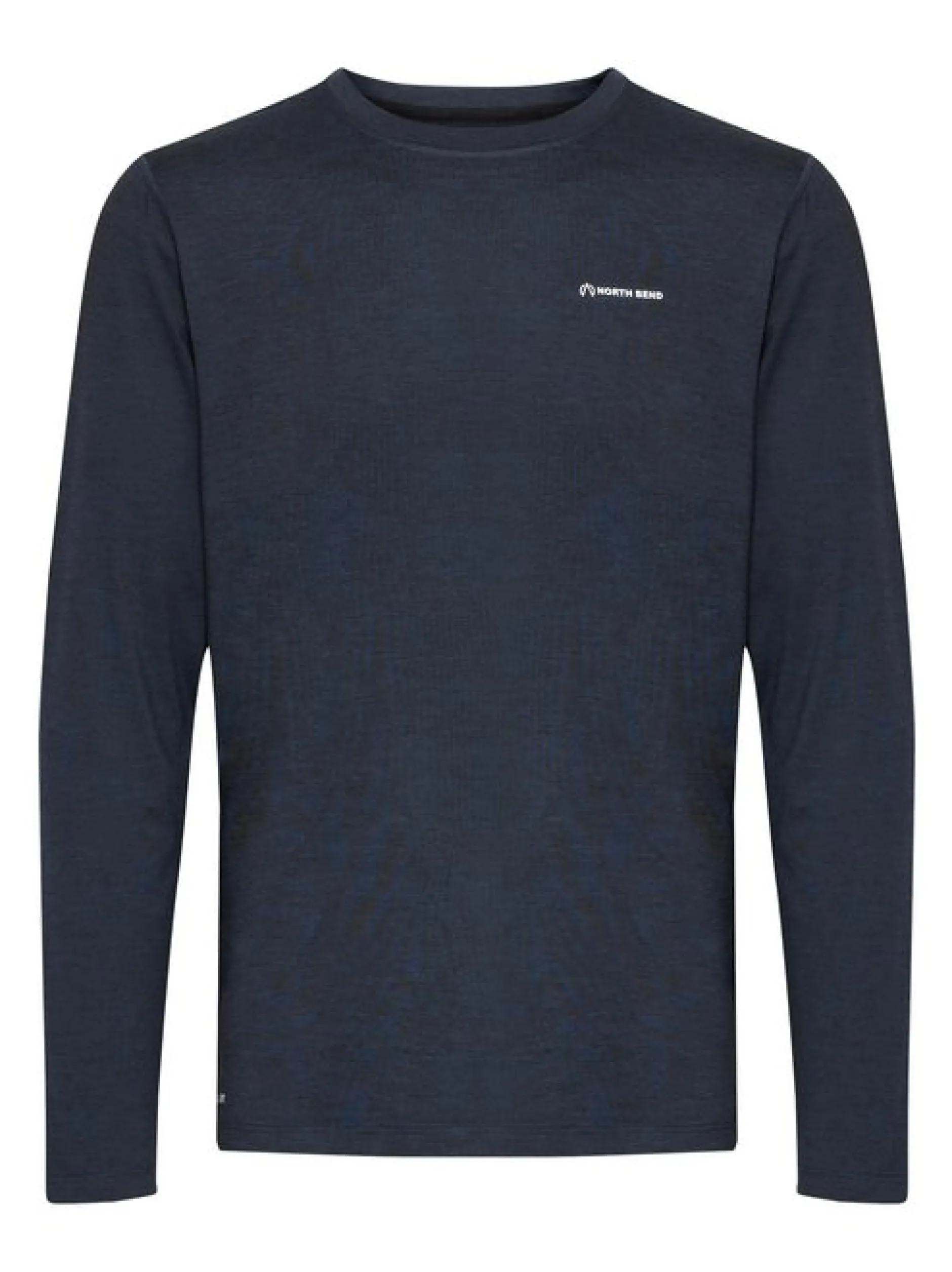 North Bend Herren Langarmshirt - NBAdreon in blau
