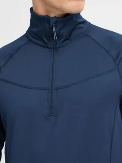 North Bend Herren Langarmshirt - NBBennet in marine