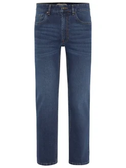 Oklahoma Jeans Herren Jeans in blau - Länge: lang
