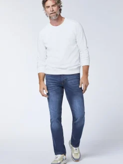 Oklahoma Jeans Herren Jeans in blau - Länge: lang