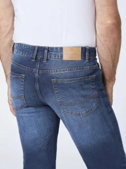 Oklahoma Jeans Herren Jeans in blau - Länge: lang