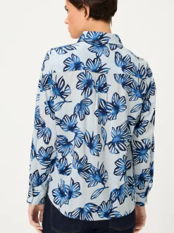 Olsen Damen Bluse in mehrfarbig - Ärmel: langarm