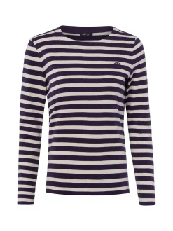 Olsen Damen Langarmshirt - Hannah in lila vanille