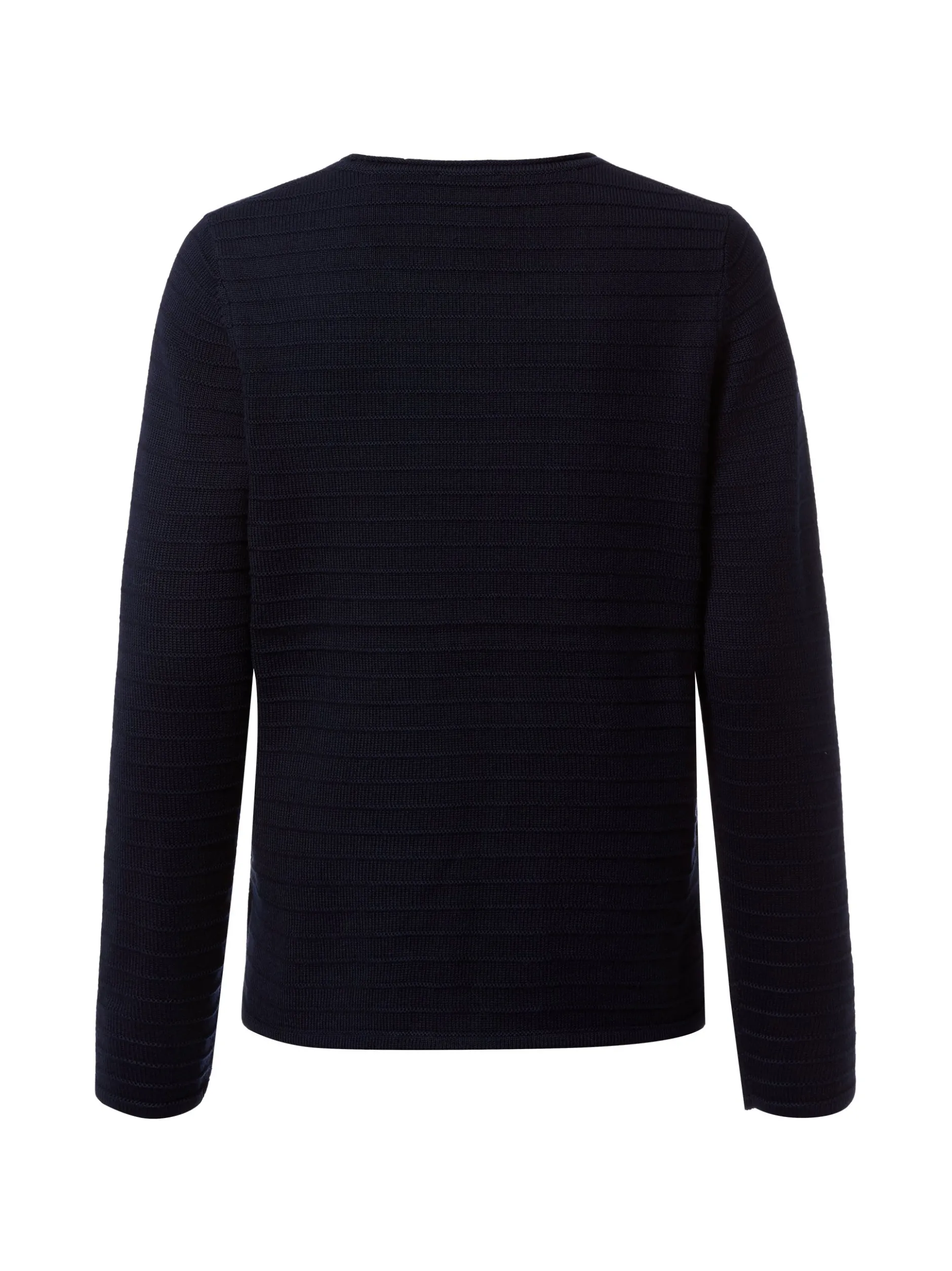 Olsen Damen Strickpullover in marine - Ärmel: langarm